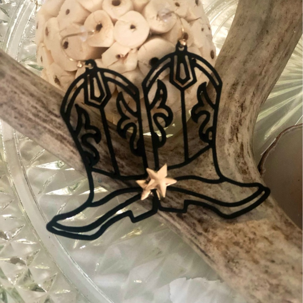 Cowboy Boot Earrings